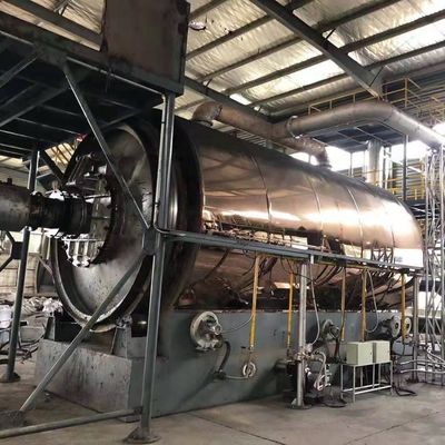 Instalação de pirólise contínua de resíduos de pneus com tensão 380V/50HZ e capacidade de 20-30 toneladas