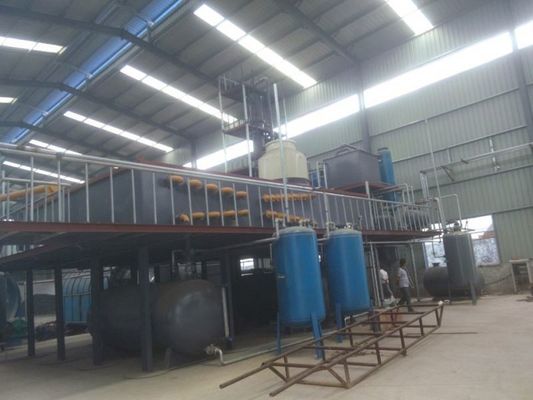 2200 mm de diâmetro Equipamento de refino de óleo residual para diesel para produção de óleo base diesel