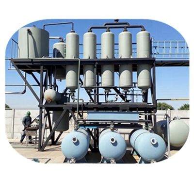 D1200*3000mm Voltagem 380v/50hz Máquina de destilação de refinaria de petróleo para petróleo bruto