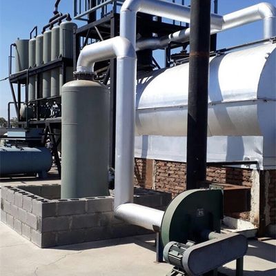 D1200*3000mm Voltagem 380v/50hz Máquina de destilação de refinaria de petróleo para petróleo bruto