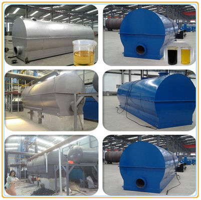 16KW de alta capacidade Resíduos de óleo bruto Óleo de motor usado Óleo de motor Máquina de refino de óleo para diesel