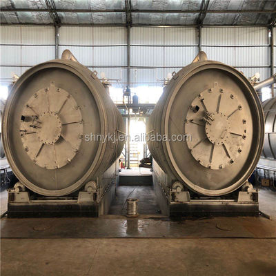 15Máquina de pirólise de 0,5 kW para transformação de resíduos em óleo combustível a partir de plástico de pneus e borracha