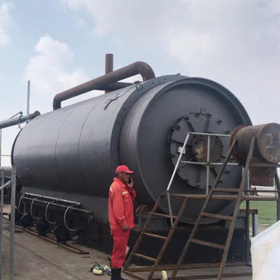 15Máquina de pirólise de 0,5 kW para transformação de resíduos em óleo combustível a partir de plástico de pneus e borracha
