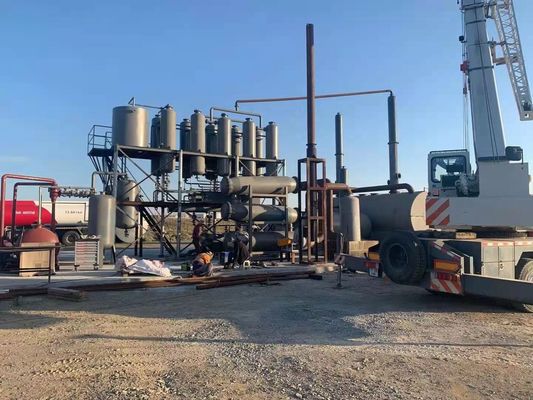 Purificador de óleo de mineração de energia Anéis de plástico de resíduos recém-produzidos para a refinaria de diesel