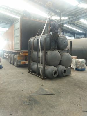 Tipo de pneu contínuo Pneus Pyrolysis Oil to Diesel Distillation Plant com instilação