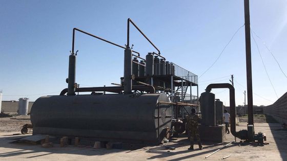 Fluxo nominal Forma de estrutura horizontal/vertical Óleo de motor usado para máquina de fabricação de diesel