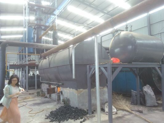 Instalação de destilação de óleo de motor de 16 kW avançada para reciclagem e purificação contínuas