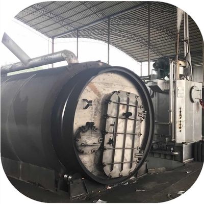 Q245R Máquina de pirólise de materiais de aço para a conversão de resíduos em energia de combustível