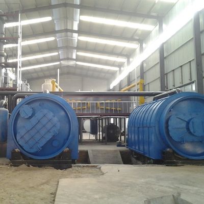 Tecnologia de pirólise que transforma plástico em óleo combustível com capacidade de 5,5 toneladas