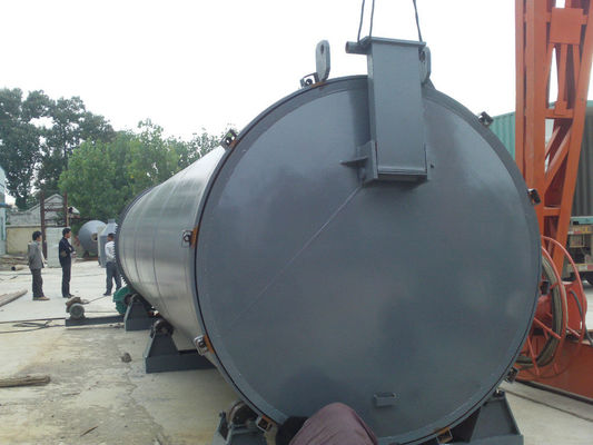 Instalação de pirólise de plástico para produção de energia a partir de óleo combustível