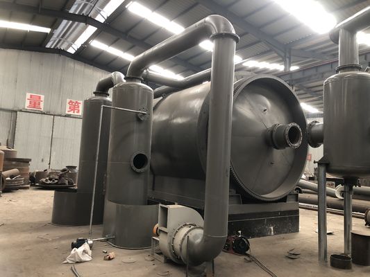 Resíduos de pneus de plástico óleo de borracha lama para energia combustível de óleo máquina 30000 kg peso