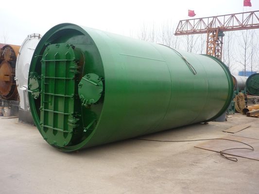 Instalação de pirólise de reciclagem SIHAI que transforma resíduos de pneus, borracha, plástico em energia de combustível