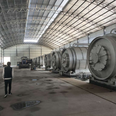 Energia Mineração 30 toneladas por dia planta de pirólise de óleo de pneus de borracha de resíduos completos contínuos