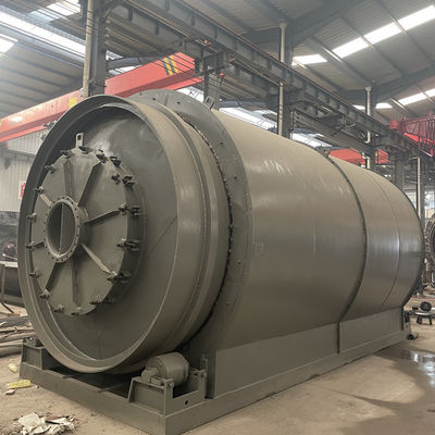 Máquina automática de reciclagem contínua de pneus para produção de óleo combustível de 20 a 30 toneladas