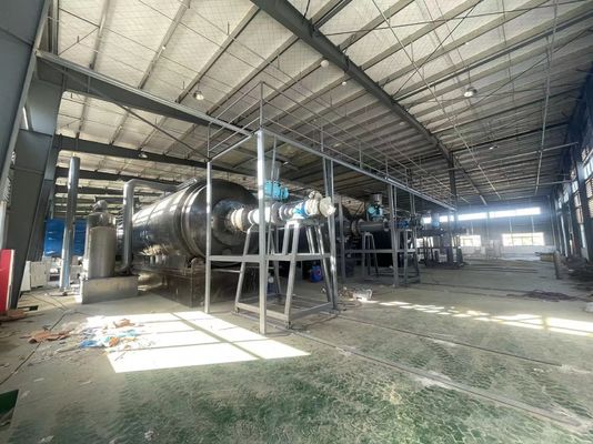 Reator de reciclagem de pneus de 10 t/dia Equipamento de pirólise de óleo combustível Aplicação versátil