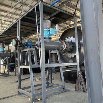 Instalação de pirólise semicontínua de resíduos de pneus plásticos com tensão de 380V/50HZ a preços acessíveis