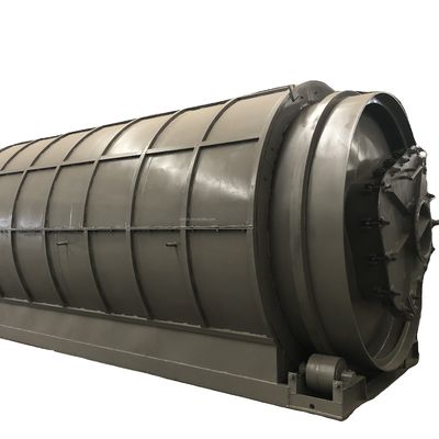 Máquina de pirólise para reciclagem de óleo de combustível a partir de pneus de plástico de resíduos superiores