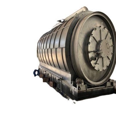 Máquina de reciclagem de pneus de plástico de matéria-prima para conversão de óleo de pirólise