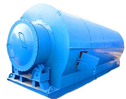 Q245R Material de reactor de caldeira de aço Resíduos de pneus Instalação de pirólise para produção de diesel