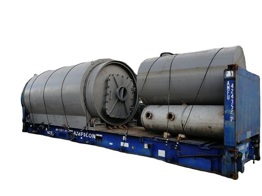 17Máquina de reciclagem de pneus de óleo de pirólise de potência de 0,5 kW com alto rendimento de óleo