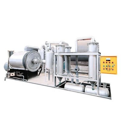 Máquina de pirólise de resíduos de pneus de 8 a 10 toneladas por dia 2200*6600 mm
