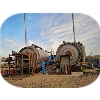 Catalisador ecológico de 30 T para pirólise de pneus para óleo em 2600mm*6600mm
