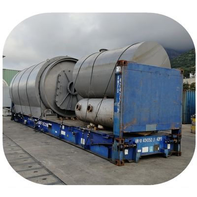 Catalisador ecológico de 30 T para pirólise de pneus para óleo em 2600mm*6600mm