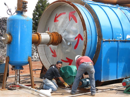 Máquina de craqueamento térmico de borracha 2022 para refinar resíduos de pneus para equipamentos de petróleo