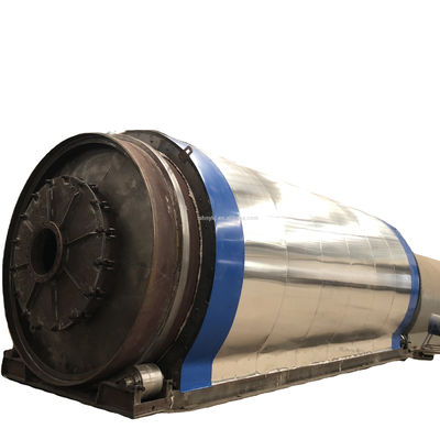 15 TPD Máquina de pirólise de óleo de pneus de resíduos para linha de produção de reciclagem de borracha em 2022