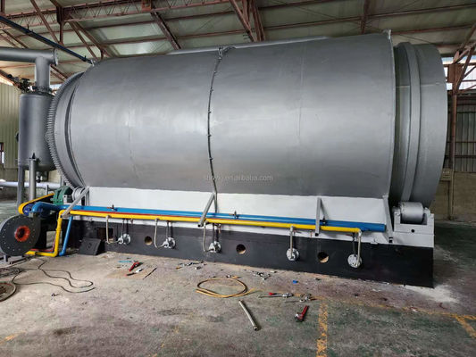 Revolucione seu processo de reciclagem com a máquina de pirólise de pneus de sucata