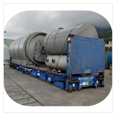 Equipamento de pirólise de capacidade de 10 T/dia para a conversão de plástico em combustível diesel