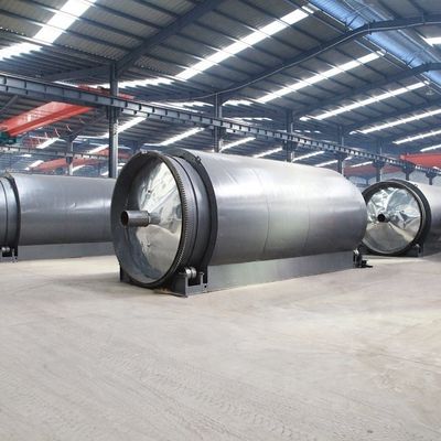 Equipamento de pirólise de capacidade de 10 T/dia para a conversão de plástico em combustível diesel