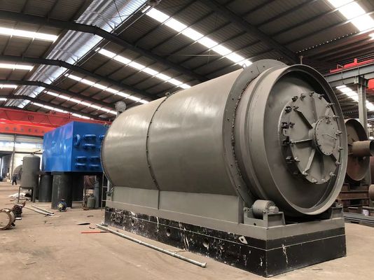 Equipamento de pirólise de capacidade de 10 T/dia para a conversão de plástico em combustível diesel