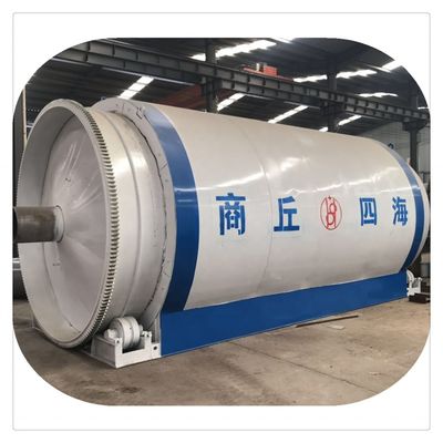 Unidade de pirólise de reciclagem de resíduos de 30000 kg para converter plástico em óleo combustível e diesel ISO