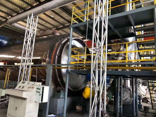 Máquina de pirólise revolucionária para a conversão de resíduos urbanos em combustível