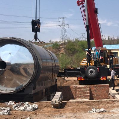 Unidade de pirólise de reciclagem de resíduos de 30000 kg para converter plástico em óleo combustível e diesel ISO